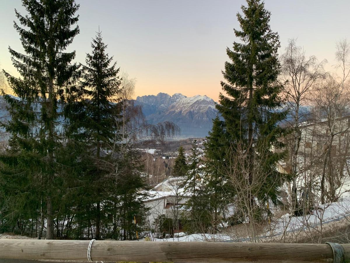 Appartamento Tipico Vista Dolomiti Nevegal Exteriör bild